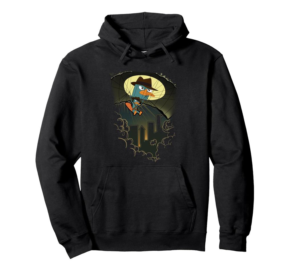 Disney Phineas and Ferb Agent P Epic Parachute Landing Hoodie