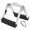 Rowing Handle with Spring Buckle Multifunctional Muscle Weight Training Grip Pull Down Attachment