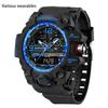 New Watch Trend Fashion Men's Student Teen Electronic Watch Waterproof Multi-functional Watch
