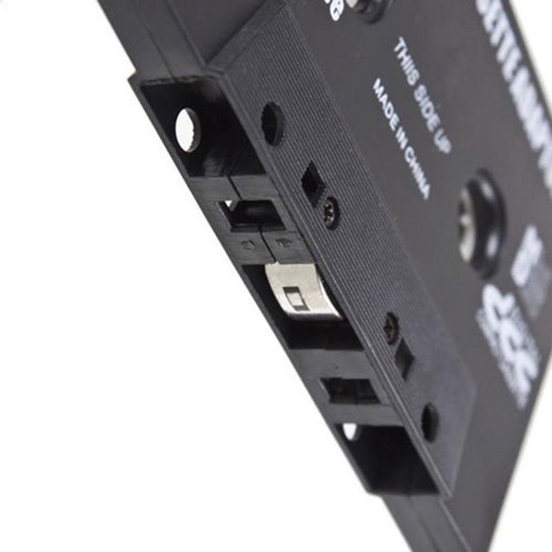 Автомобильная кассета AUX CD аудио конвертер адаптер для телефона MP3-плеер черный