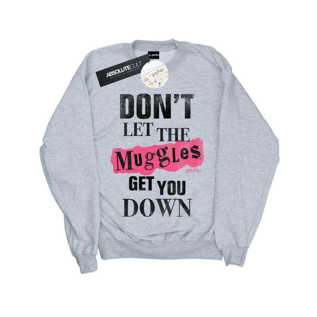 Harry Potter Womens/Ladies Muggles Clippings Sweatshirt