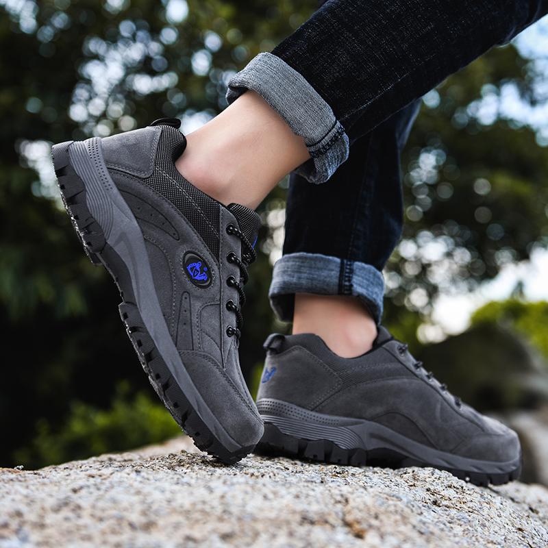 Couple Plus Size Fashionable Anti Slip Low Top Outdoor Hiking Shoes Sports and Leisure Shoes Hiking Shoes 36-49