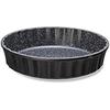 Moule À Tarte En Aluminium Risoli Hardstone - Diamètre 24 Cm - Couleur Gris