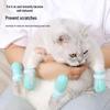 Silicone Cat Bathing and Grooming Foot Cover: Anti-Scratch, Anti-Bite, Anti-Shed, Water-Resistant Shoes