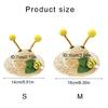 Fashion Pet Woven Straw Hat Cats Beach Parties Straw Hat Dogs Costume Hat for Small Dog Puppy Cats Accessories