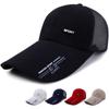 Hat Men's Spring and Summer Peaked Cap Korean Style Fashion Casual Versatile Outdoor Baseball Cap Breathable Mesh Hat Sun Protection