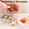 Airfryer Silicone Basket  Baking Pan Non-Stick Air Fryers Oven Baking Tray Fried Chicken Basket Airfryers Reusable Accessories