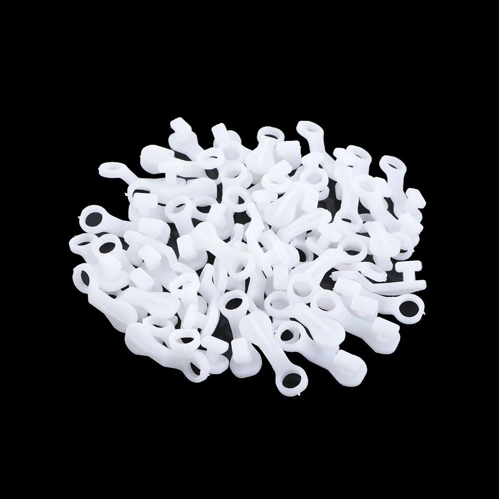 DELUXE Clip On Replacement Drape Accessories Curtain Rings Rail Runner Curtain Glider Hook Track