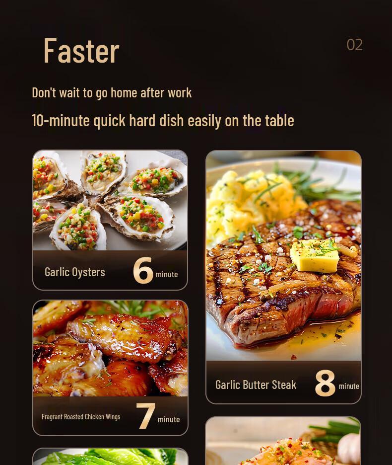 Аэрофритюрница-духовка Philips Starfish No-Flip, 6,2 л, с антипригарным покрытием, легко чистить (модель: NA230/00)