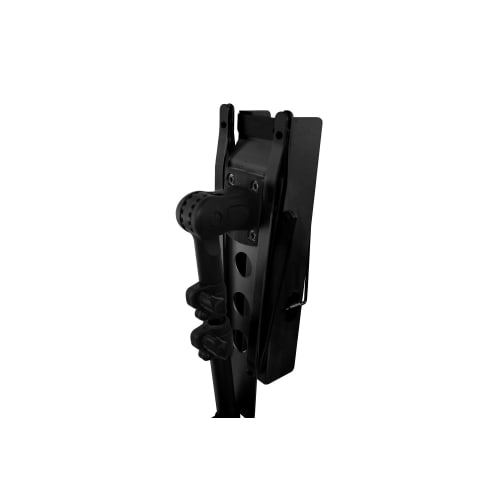 KC Lightweight Aluminum Music Stand MSAL-J/BK Black (Soft Case Included)