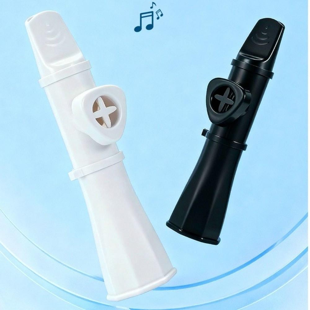 Reusable Kazoo Instrument with Lanyard Musical Whistle Toy Portable Kazoo Flute Music Gift