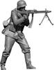 H3 Model WW2 German Machine Gunner Resin Kit HS24085 1/24 (person)