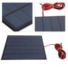Solar Power Epoxy Module Board Polysilicon DC18V 4.5W Tool Supplies with 2meter Red Black Wire