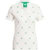 Originals Trefoil Fashion Comfortable Versatile Short Sleeve Polo Shirt Women Tops Chalk-White Green JM8265