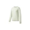 Fitness Series Solid Color Pullover Long Sleeve 3D Tailored Crew Neck Sweatshirt Women Tops Teal White Jade AWDS776-4