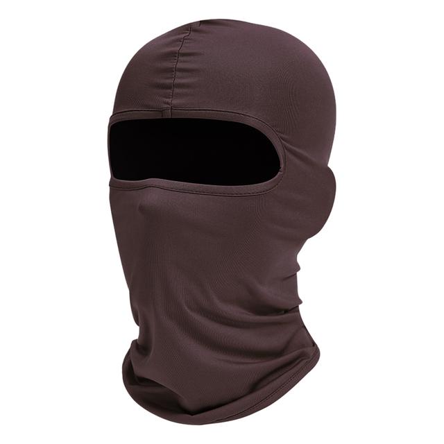 Male's Cycling Cap Balaclava Full Face Ski Mask Hiking Camping Hunting Tactical Military Cap Bike Hats Neck Gaiter High Quality Practical Daily Use