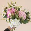 Realistic Hydrangea Flowers Plastic Flower Arrangement  Holiday Party Wedding