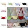 Nylon Duffle Bag For Women Lightweight Casual Singlecompartment With Zipper For Daily Use