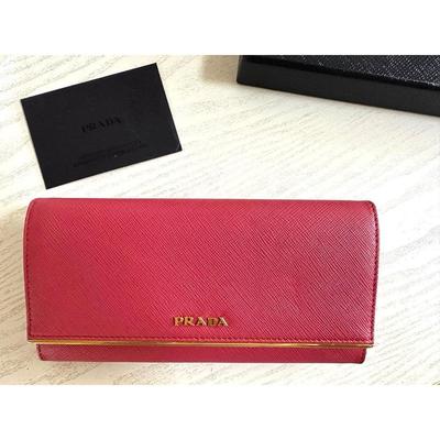 Used PRADA SAFFIANO METAL Peonia
