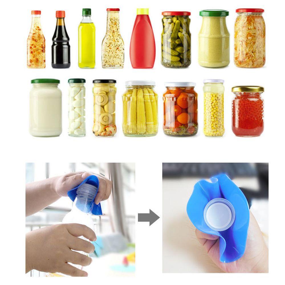 Round Gadgets Jar Pot Holder Silicone Opener Pad Bottle Lid Openers