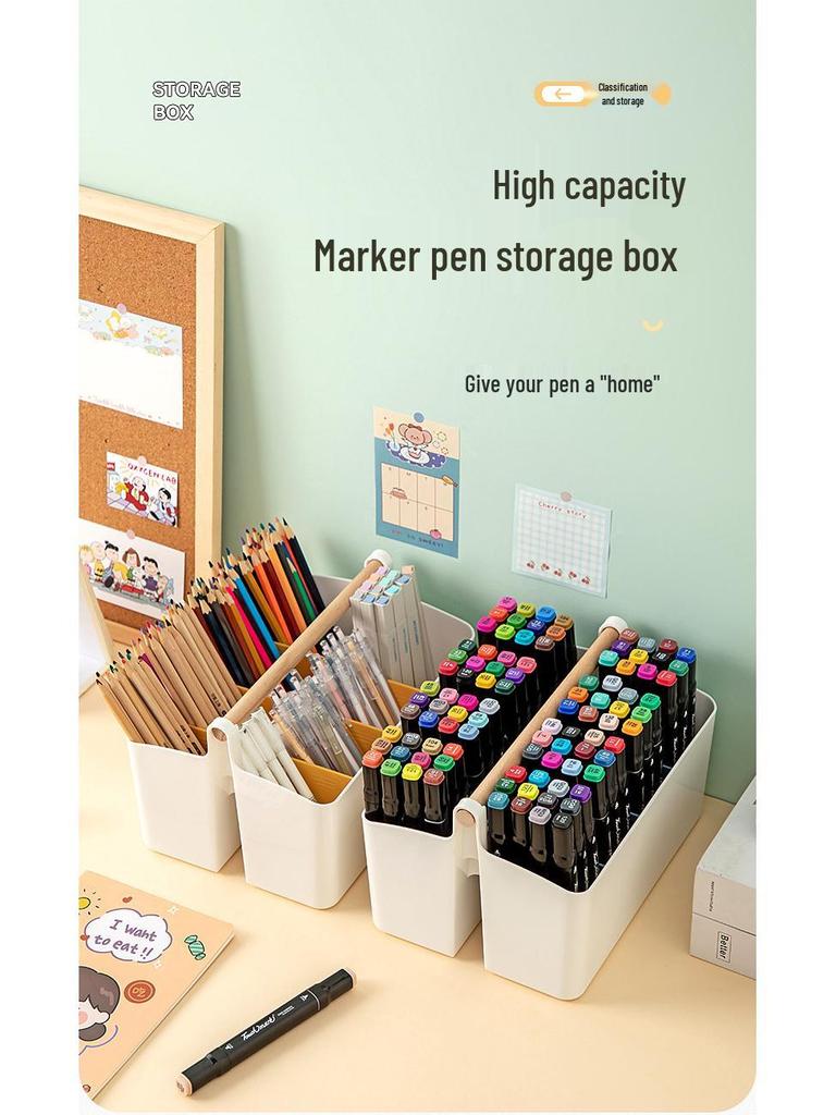 Портативный студенческий органайзер для канцелярских товаров, маркеров, пульта дистанционного управления и средств по уходу за кожей