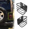 1 Pair Metal Tail Light Protective Cover For Jeep Wrangler TJ 1997-2006 Rear Lamp Guard Car Sticker Styling