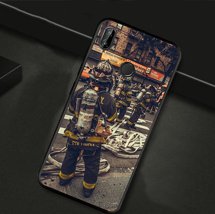 Firefighter Heroes For Huawei Nova 12i 11i 12s 8i 7i Y73 Y70 Y90 Y60 Y72 Y61 Y91 9 10 SE P30 Pro P40 Lite Case
