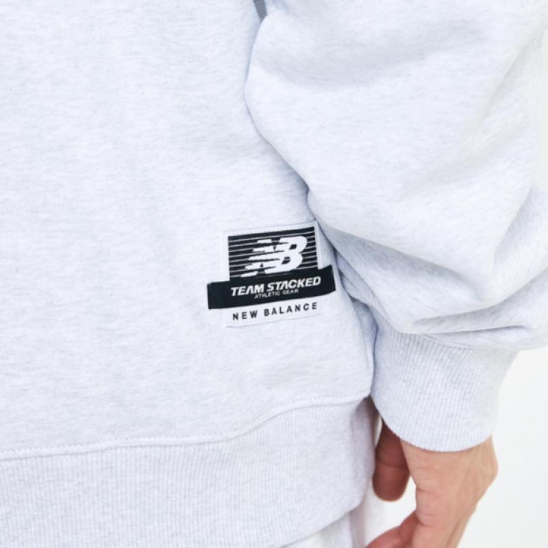 New Balance Половина Клуба New Balance New Balance Common Team Stacked Brushed Полузастежка-молния