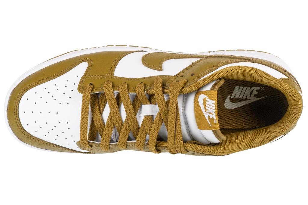 Nike Dunk Low Retro, мужские белые кроссовки