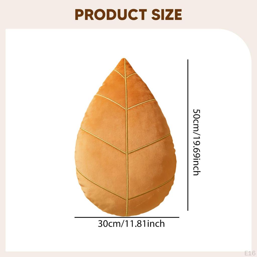 Plant Decorative Pillow Comfortable 3D Cute Home Decoration Cushion for Living Room Nursery Couch