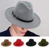Мужские и женские винтажные широкие шляпы с пряжкой на ремне, шляпы Outbacks