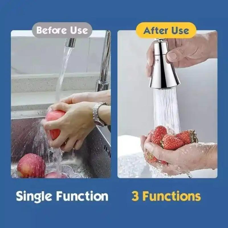 3 в 1 кухонный сменный кран распылитель насадка ABS прочный водопроводный кран для раковины душевая лейка многофункциональный гидрант