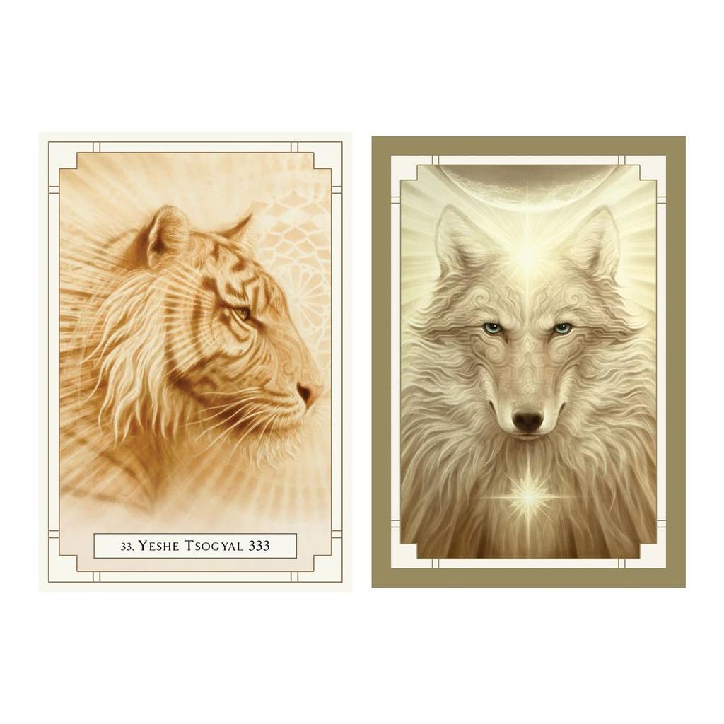 Карты Оракула Канчаро, Набор для гадания на картах Таро из 44 карт [Оракул Белого Света] Включает базовые инструкции к японским картам Оракула и мешочек (аутентичный)