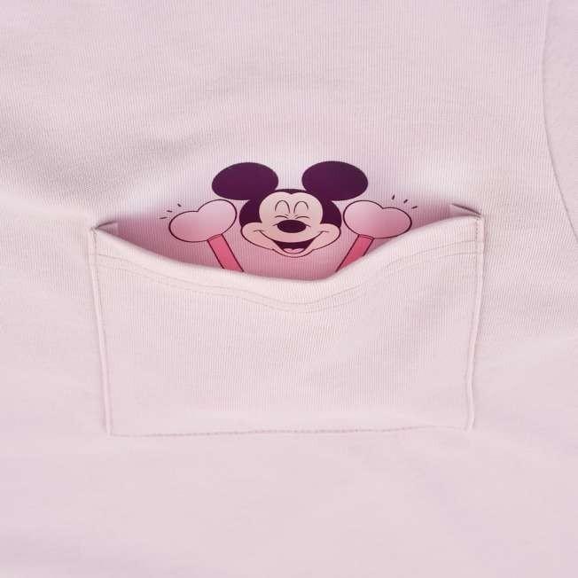 Японский магазин Disney Store в Токио: футболка с коротким рукавом Минни Маус, розовая, DAY 2026