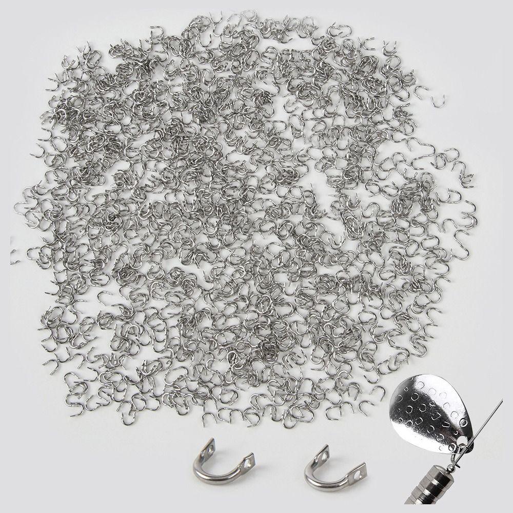 U- Shaped Fishing Lures Accessories Easy Spin Brass fishingSpinner New Easy-Spin Clevises