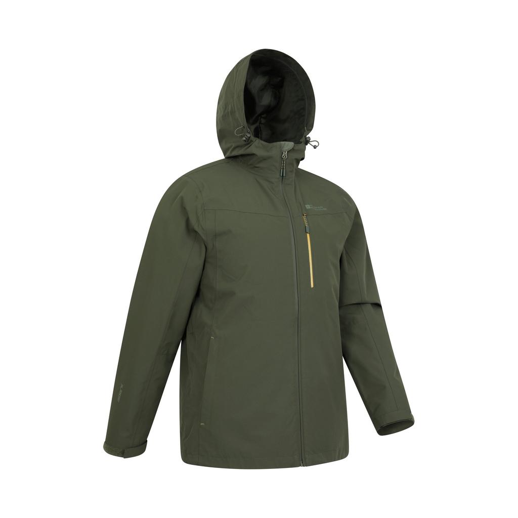 Mountain Warehouse Mens Brisk Extreme Colour Block Waterproof Jacket