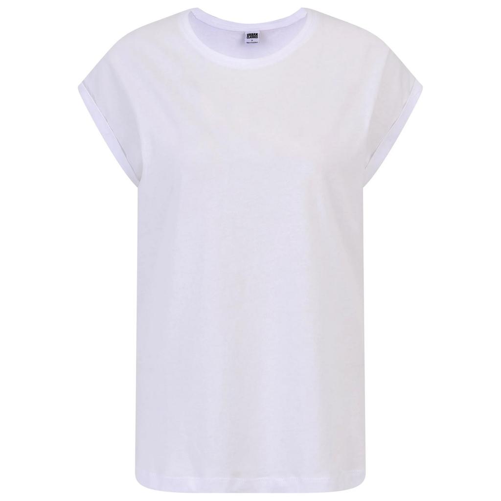 Urban Classics Womens/Ladies Extended Shoulder T-Shirt (Pack of 2)