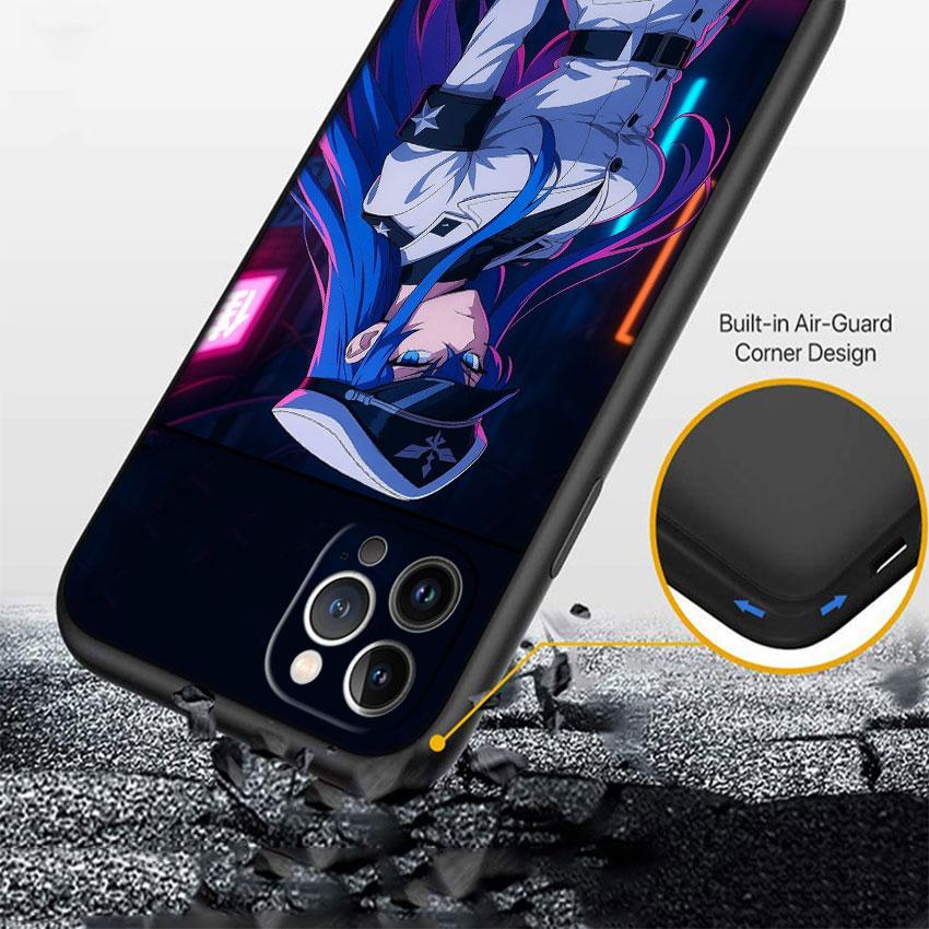 LO8 Аниме Эсдес Мягкий чехол для телефона iPhone SE X XS XR 11 16E 17 Pro Max Air 8 7 6 6s Plus