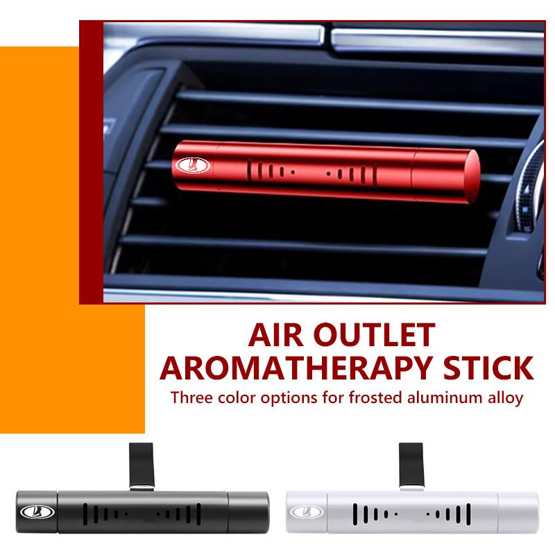 Car Air Outlet Aroma Fragrance Vent Clip Air Fresh Diffuser For Lada Niva Vesta 4X4 Largus Priora Granta Samara Kalina ejw1