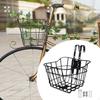 Kids Bike Basket Front Decoration Cycling Handlebar Iron for Boys Girls Child Bicycle