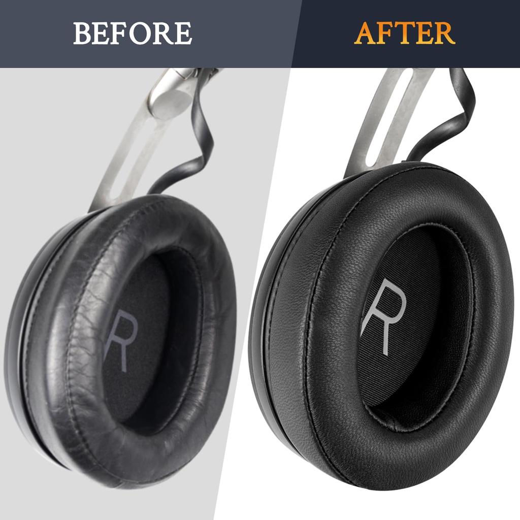 Амбушюры SOULWIT из овчины для гарнитуры Sennheiser Momentum 3 M3AEBTX, сменные амбушюры для наушников с шумоизоляцией, толстые, яркие