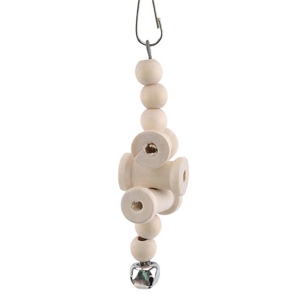 Практичный продукт, набор из 8 предметов, игрушка-попугай, игрушка для птиц, бревно, качели, лестница, деревянные бусины, винтовая лестница