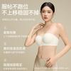 Summer Strapless Striped Underwear Light and Small Chest Gathering Underwear Comfortable No Steel Ring Soft Bra