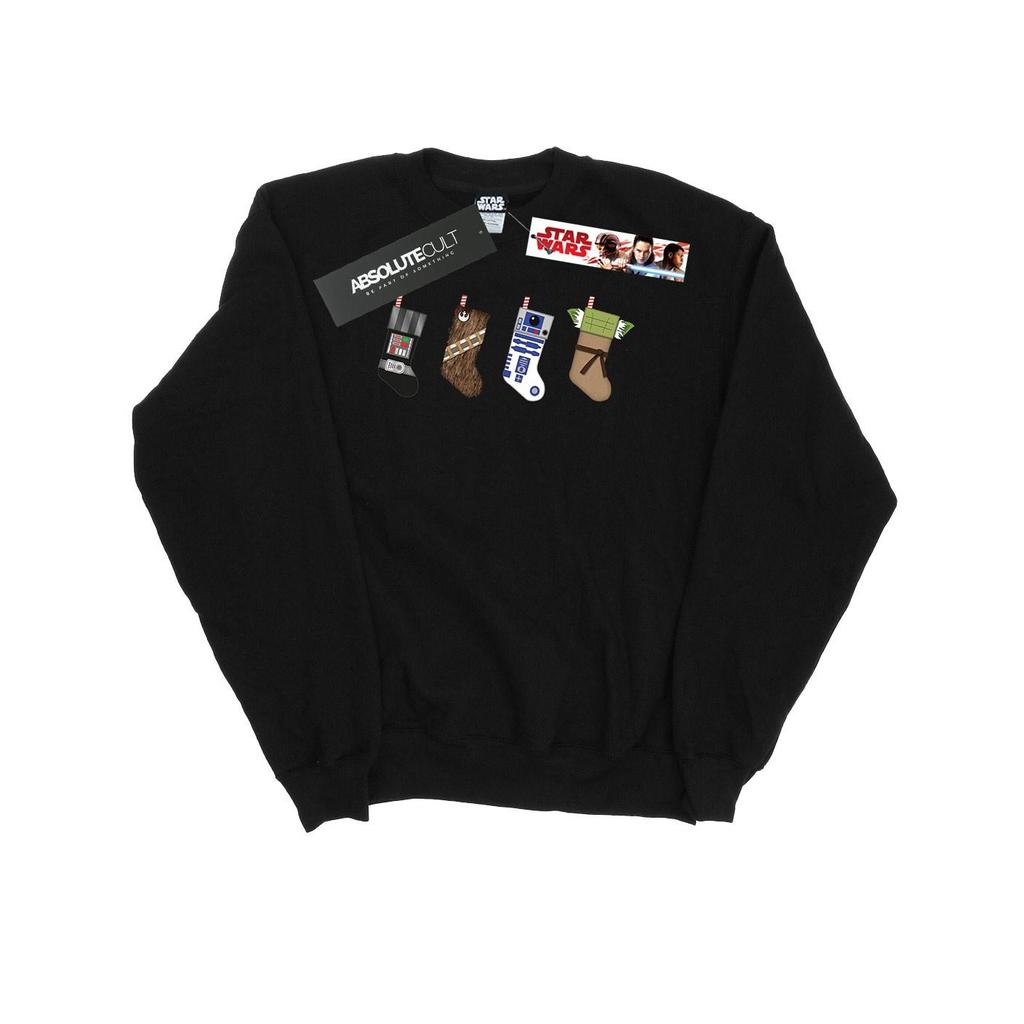 Star Wars Mens Christmas Stockings Sweatshirt