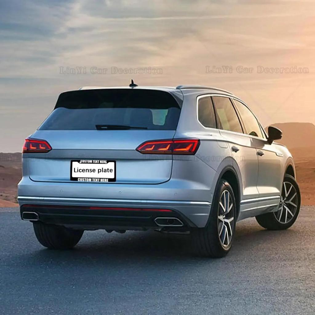 Custom License Plate Frame Add Your Text Image Logo Personalized License Plate Frame Custom License Plate Frames for Cars License Plate Covers Frames