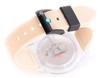 SmileSolar Smile Analog Watch with Waterproof Urethane White X Beige Q&Q (Q&Q Solar) Solar-Powered Strap, RP10-013,