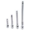 4 Piece 1/4 Inch Socket Extension Set Premium Chrome for Ratchet Wrench Universal Joint Socket