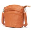 Retro Leather Ladies' Bag - Top Layer of Cowhide Bucket Bag - Middle-aged Mother's Casual Single Shoulder Bag - Crossbody Bag