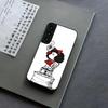Cute Mafalda Cartoon Phone Case For Samsung S24, S25 22,30,,Note20,Ultra,Lite,Ultra,5G,Plus,FE Black Cover