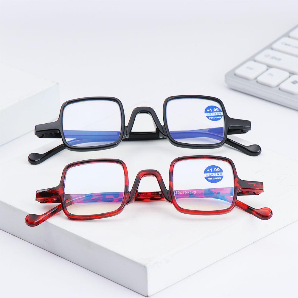 Square Frame Anti Blue Light Far Sight Eyewear Eyewear Presbyopia Eyeglasses Reading Glasses